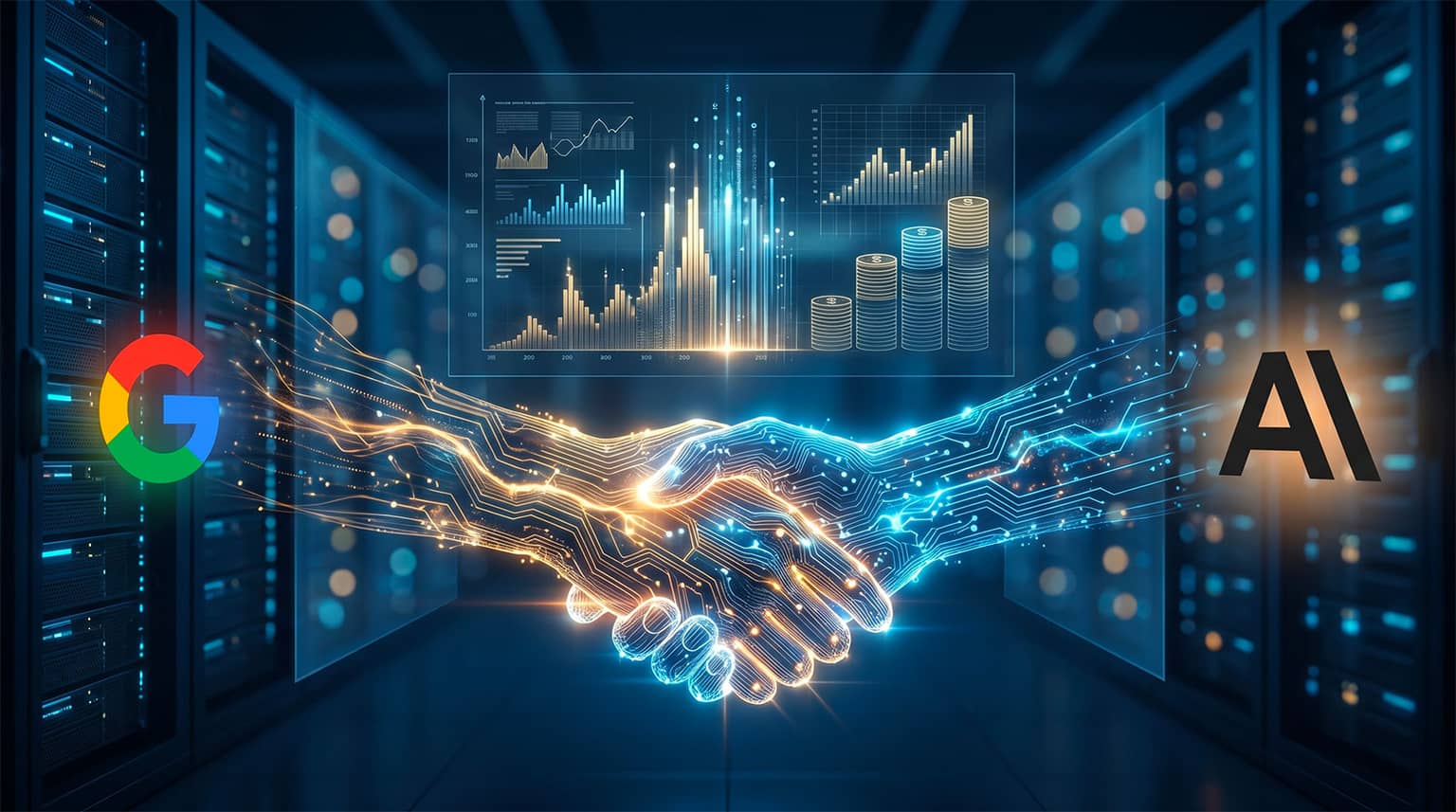 Google injecte jusqu'à 40 Md$ dans Anthropic — Alphabet double la mise sur Claude après les 25 Md$ d'Amazon