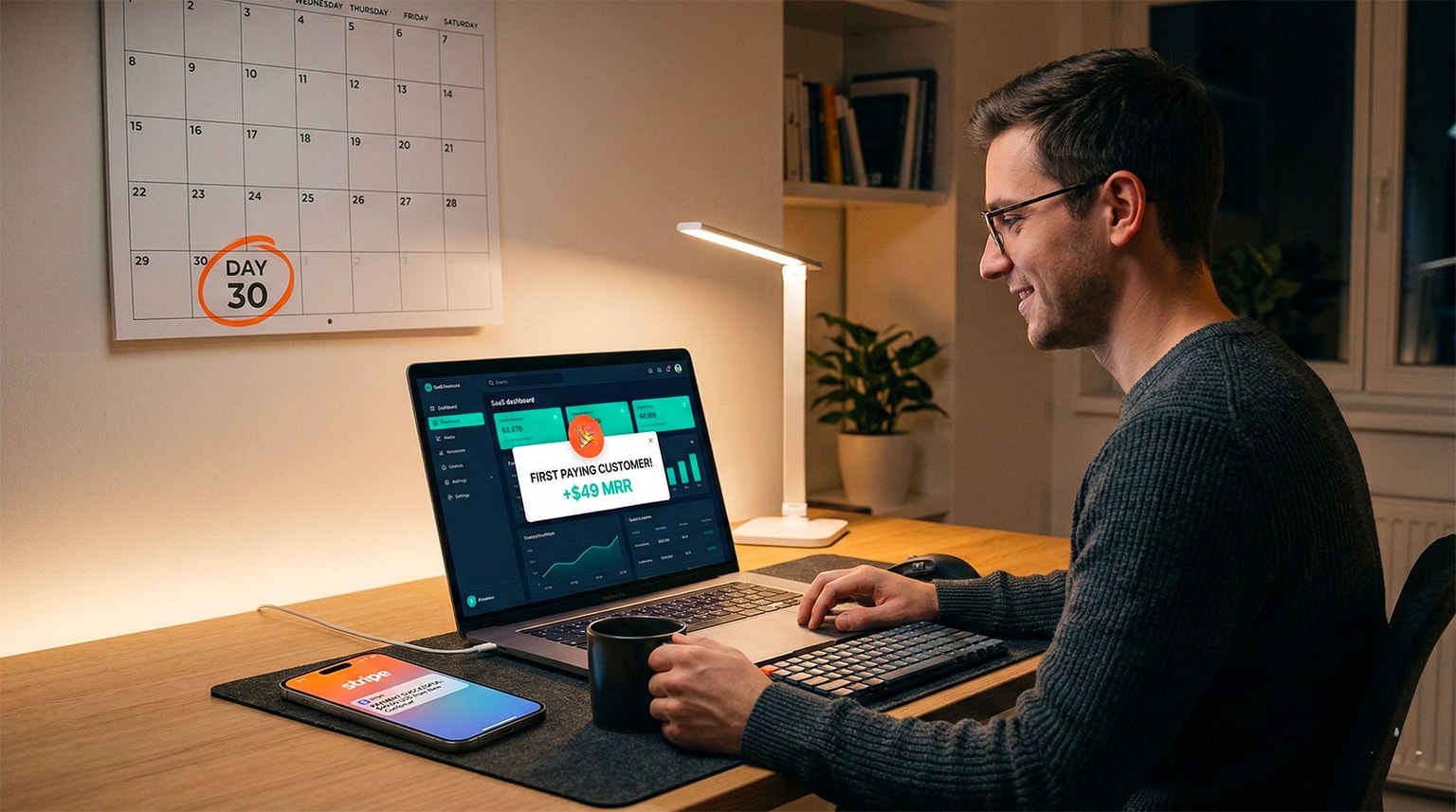 Launch a Micro-SaaS with AI in 2026: From Concept to First Customer in 30 Days