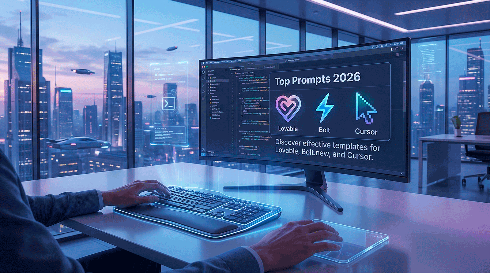 Los 10 Mejores Prompts para Lovable, Bolt y Cursor en 2026