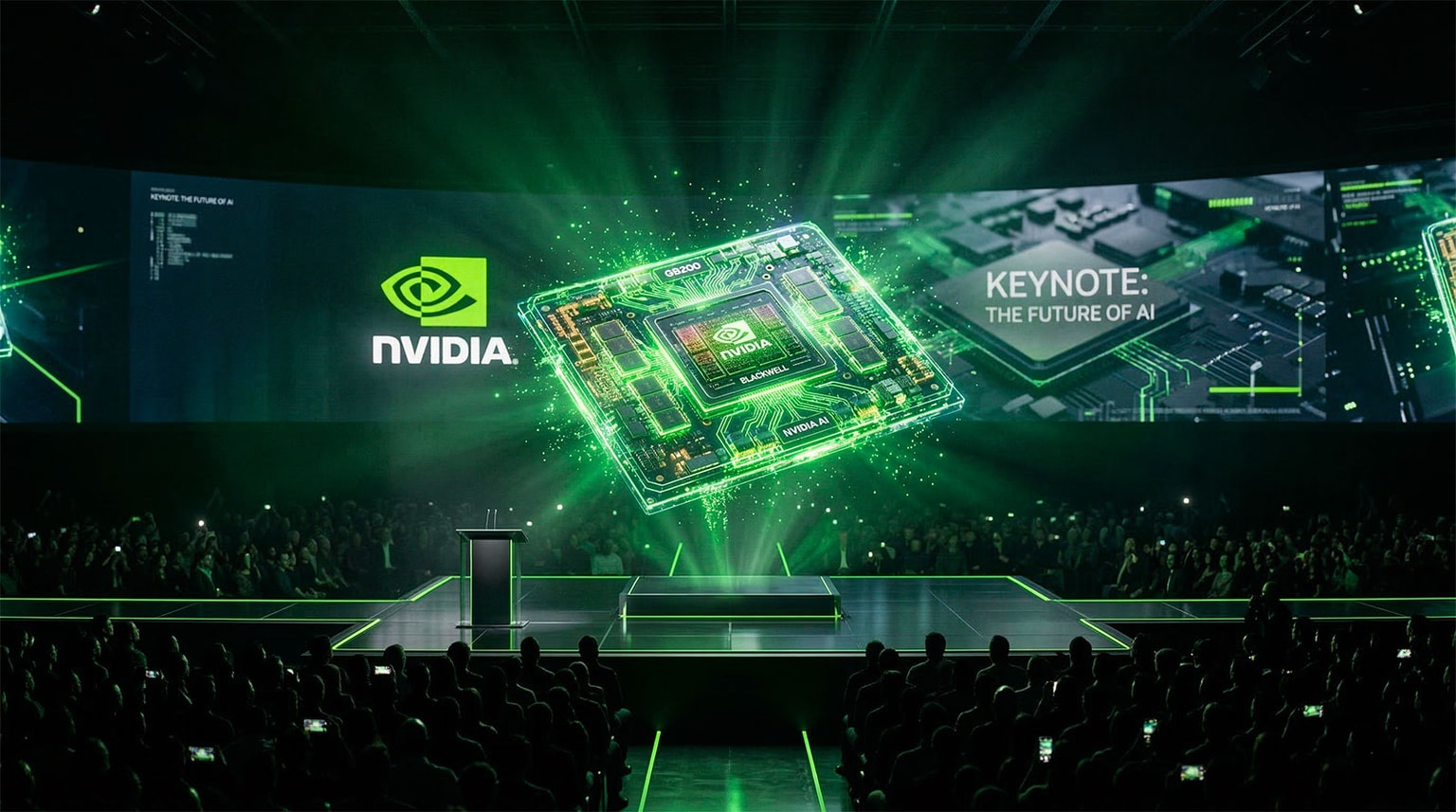 Nvidia GTC 2026 : toutes les annonces de Jensen Huang — Vera Rubin, Feynman, robotaxis et DLSS 5