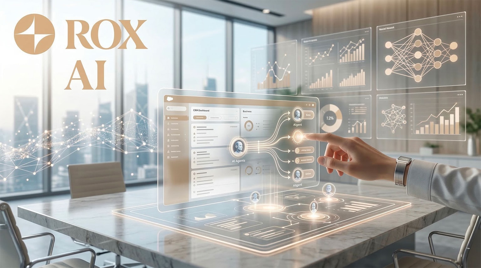 Rox AI : valorisée 1,2 milliard de dollars en 2 ans, la startup veut remplacer Salesforce par des agents IA