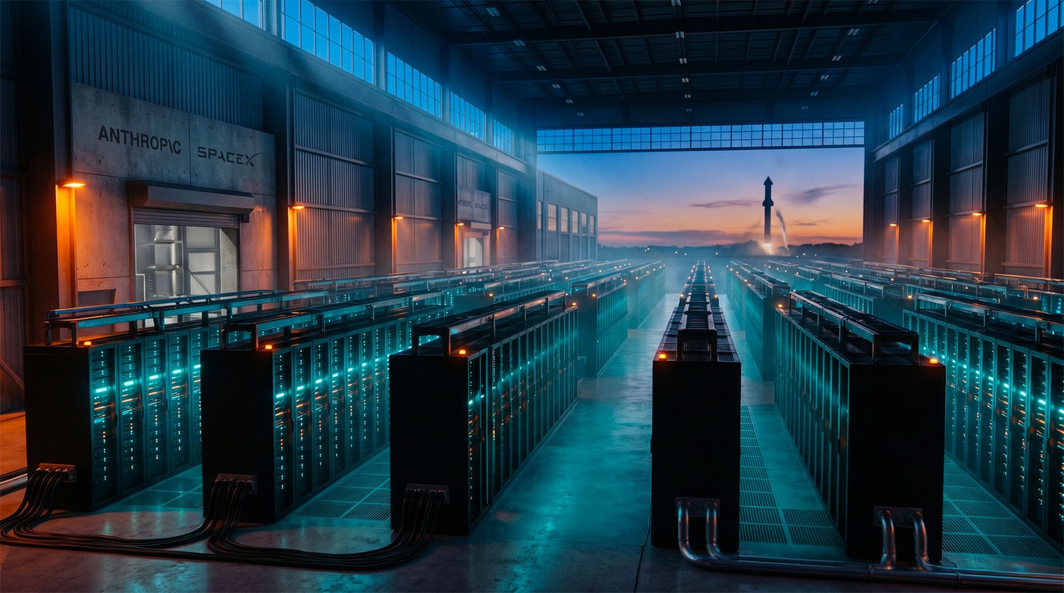 Anthropic loue la totalité de Colossus 1 à SpaceX : 222 000 GPU et 300 MW pour doper Claude