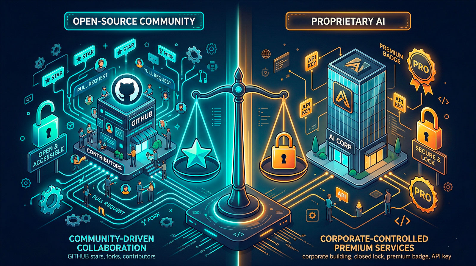 Open Source vs Proprietary AI: What's the Future for Developer Tools ...